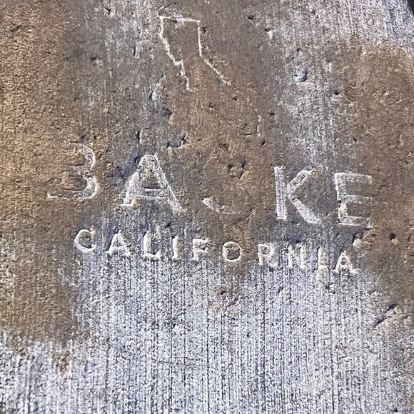 Baske California Meadow woman's size EU 38.5 US 8 black back zipper - Picture 8 of 11